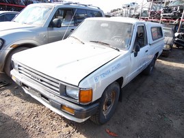 1987 TOYOTA PICK UP WHITE 2.4 MT 2WD Z20950